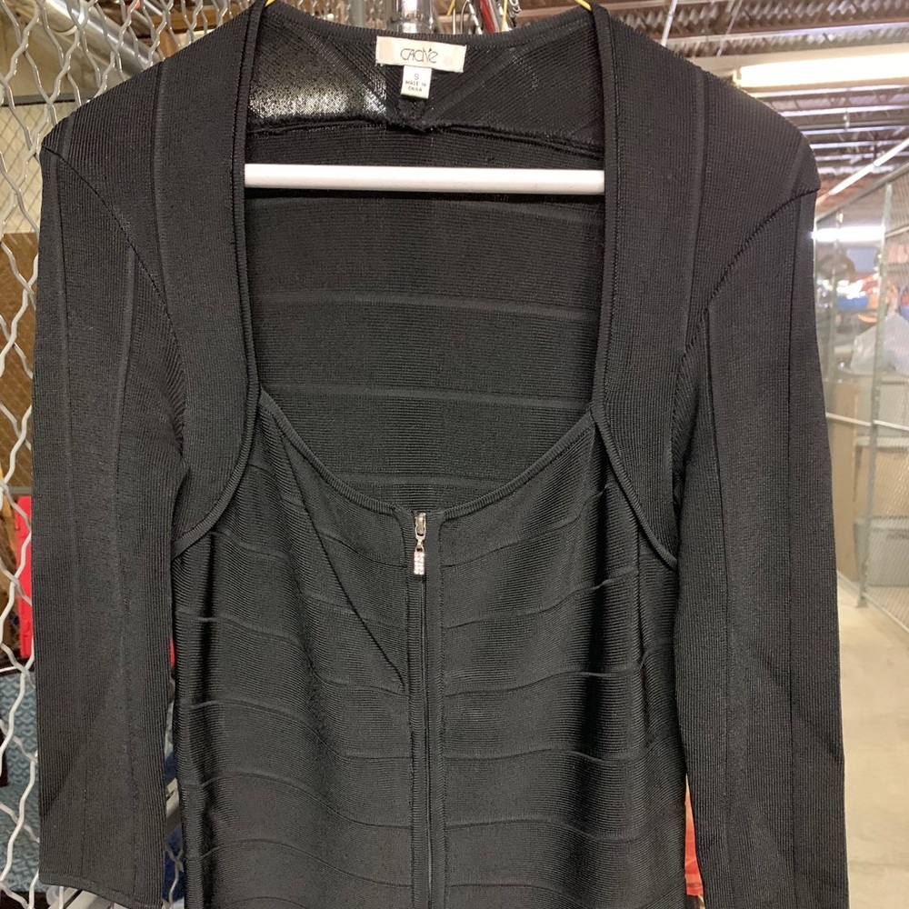 Cache Black Blouse